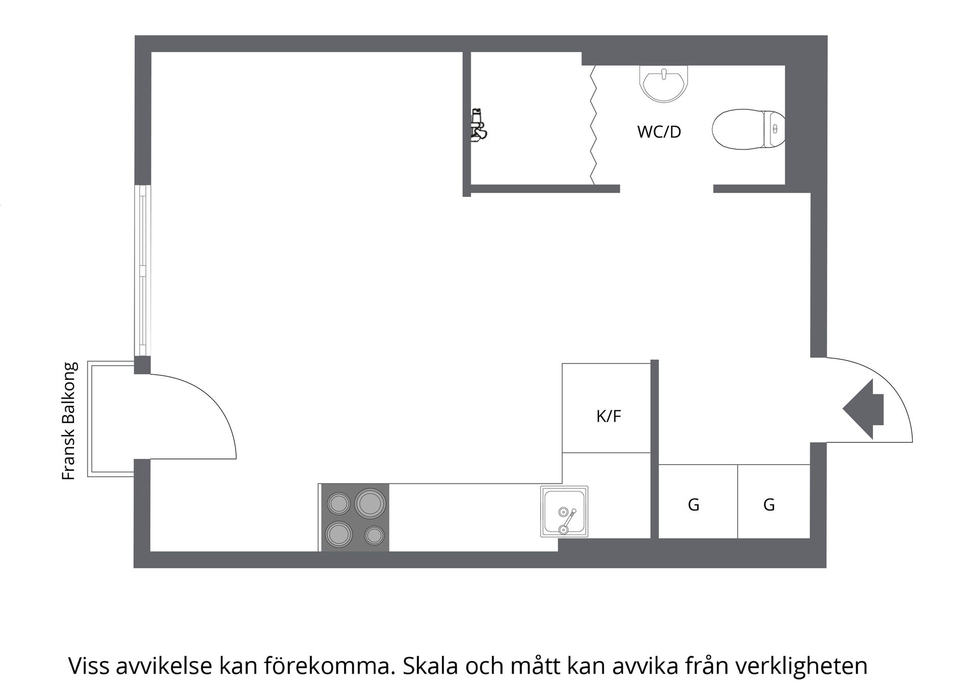 Bostadsrätt, Hejaregatan 5, Fanna, Enköping