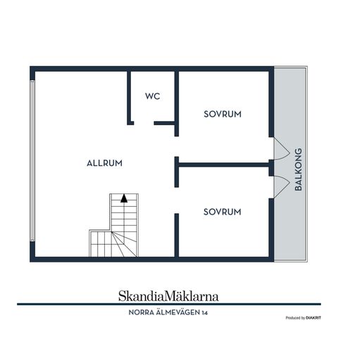 Villa, Norra Älmevägen 14, Bosnäs, Borås