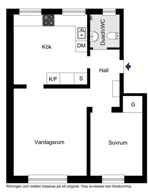 Bostadsrätt, Mariestadsvägen 1, Hammarbyhöjden, Johanneshov, Stockholm