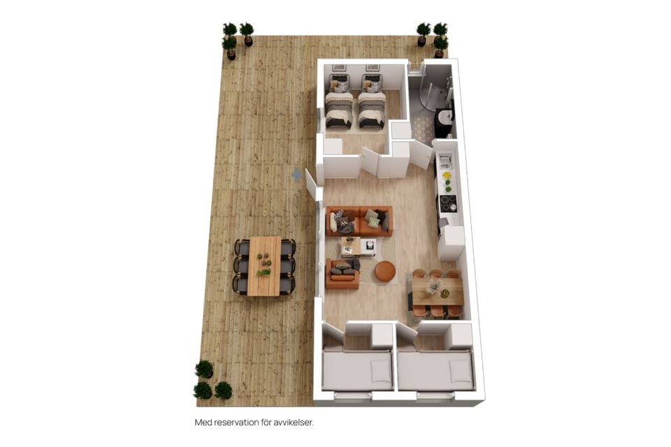 Bostadsrätt, Kesnäs Fiskarvägen (stuga 322), Kesnäs, Borgholm