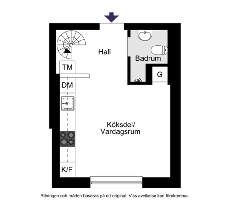 Bostadsrätt, Bredmansgatan 4A, Luthagen, Uppsala