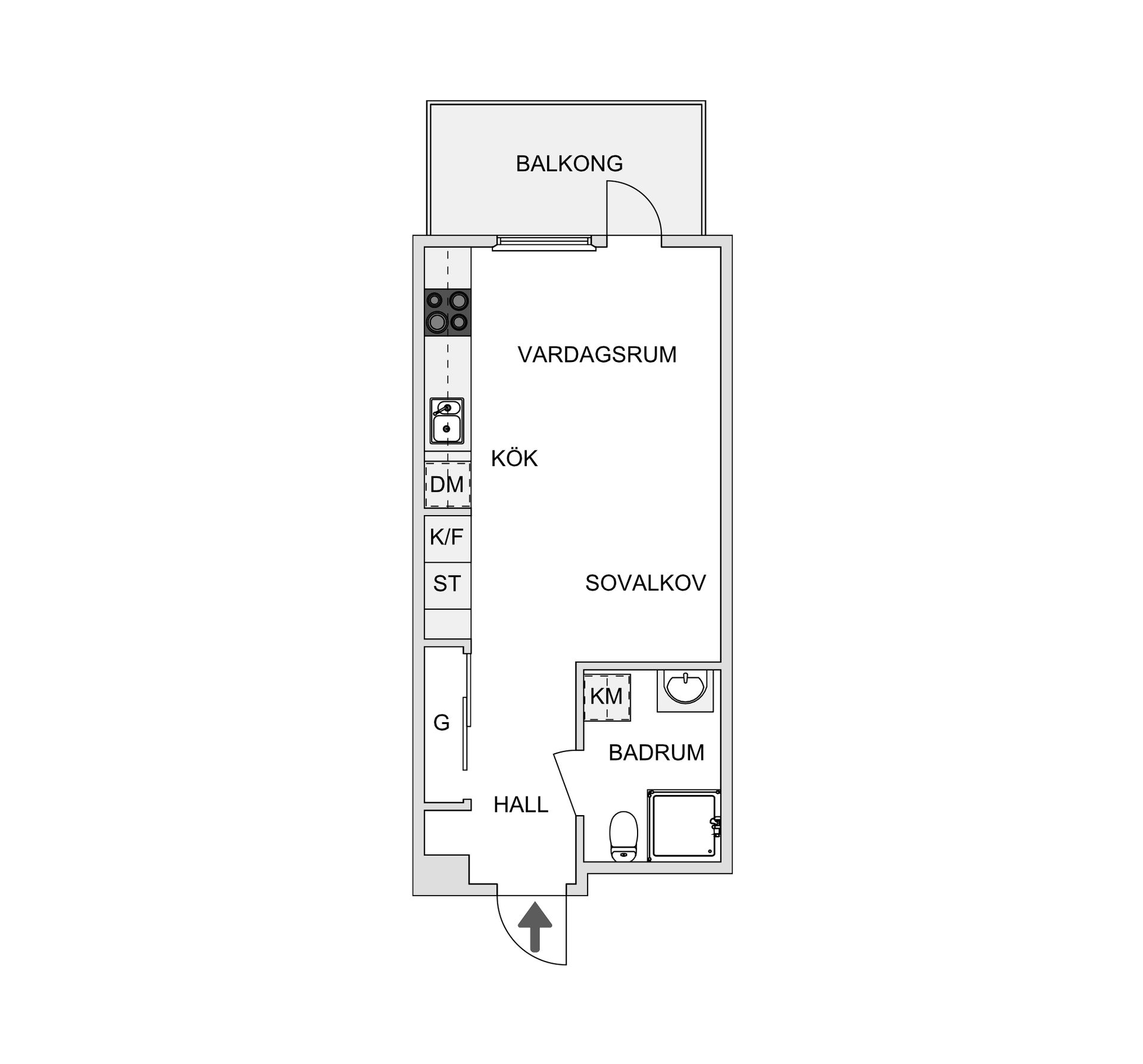 Bostadsrätt, Famngatan 8, Flatås, Göteborg