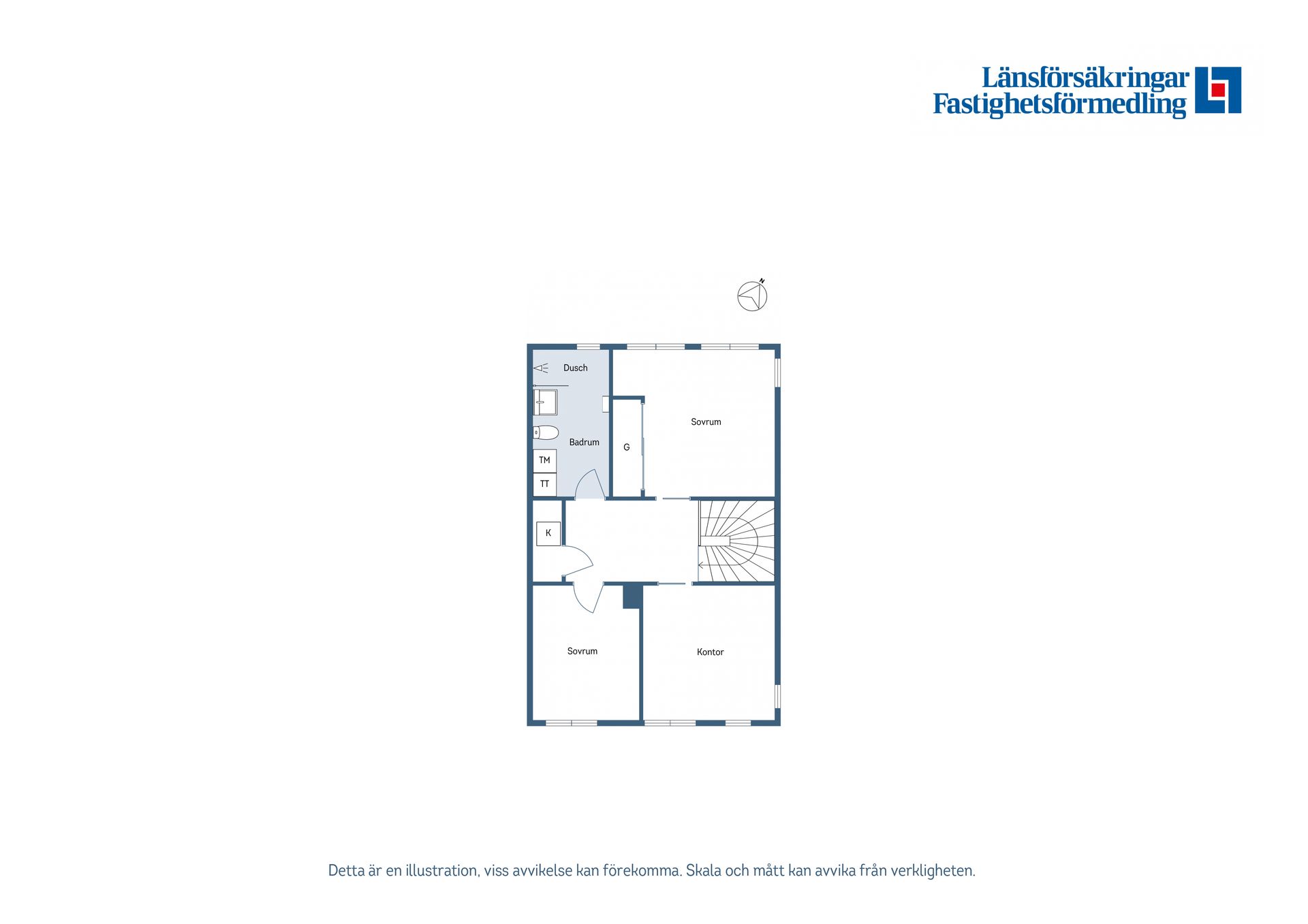 Radhus, Jägarbacken 50A, Marielundsviken, Strängnäs