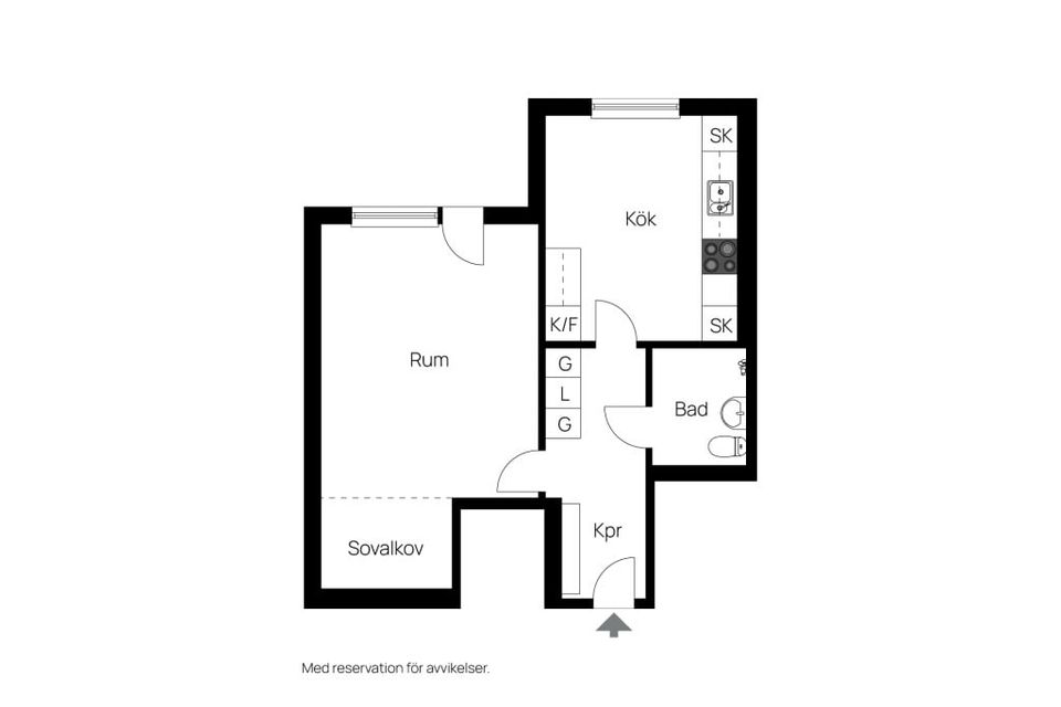 Bostadsrätt, Lindormsgatan 25, Sjöbo, Borås