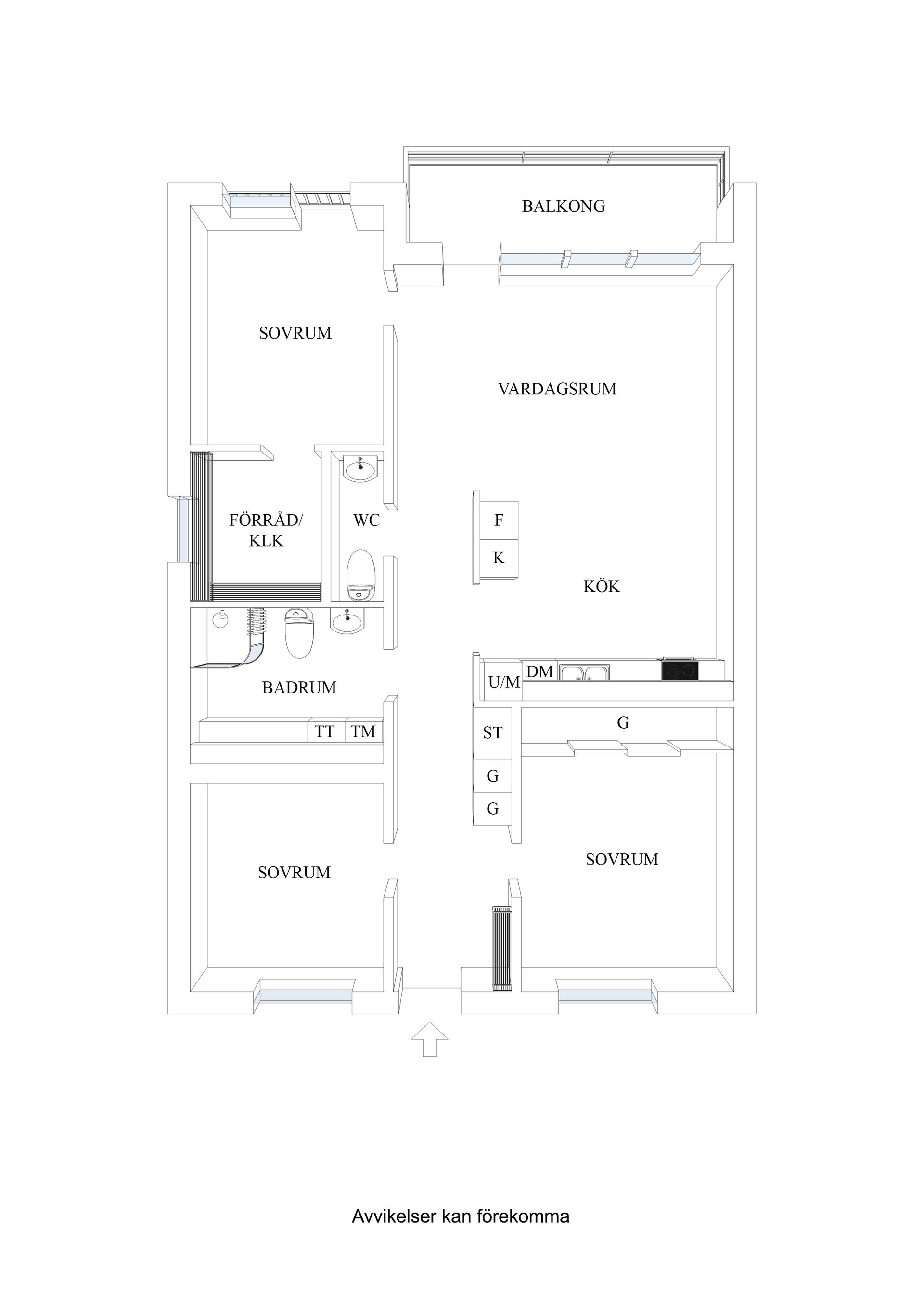 Bostadsrätt, Vällstavägen 27, Eds Allé , Upplands Väsby