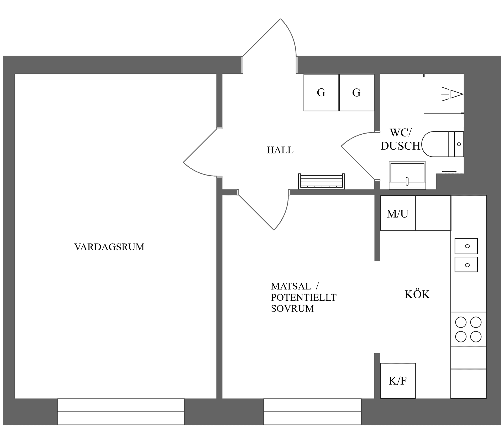 Bostadsrätt, Lindövägen 6, Centralt, Öster, Norrköping
