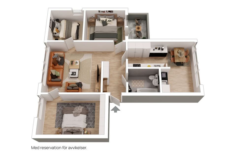 Bostadsrätt, Krondammsvägen 43, Björndammen, Partille