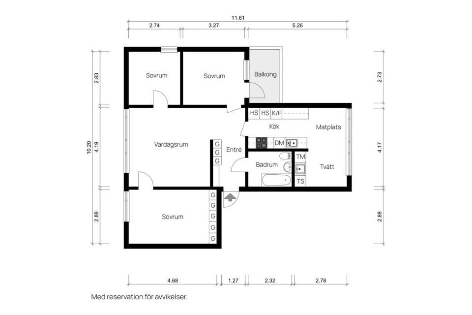 Bostadsrätt, Krondammsvägen 43, Björndammen, Partille
