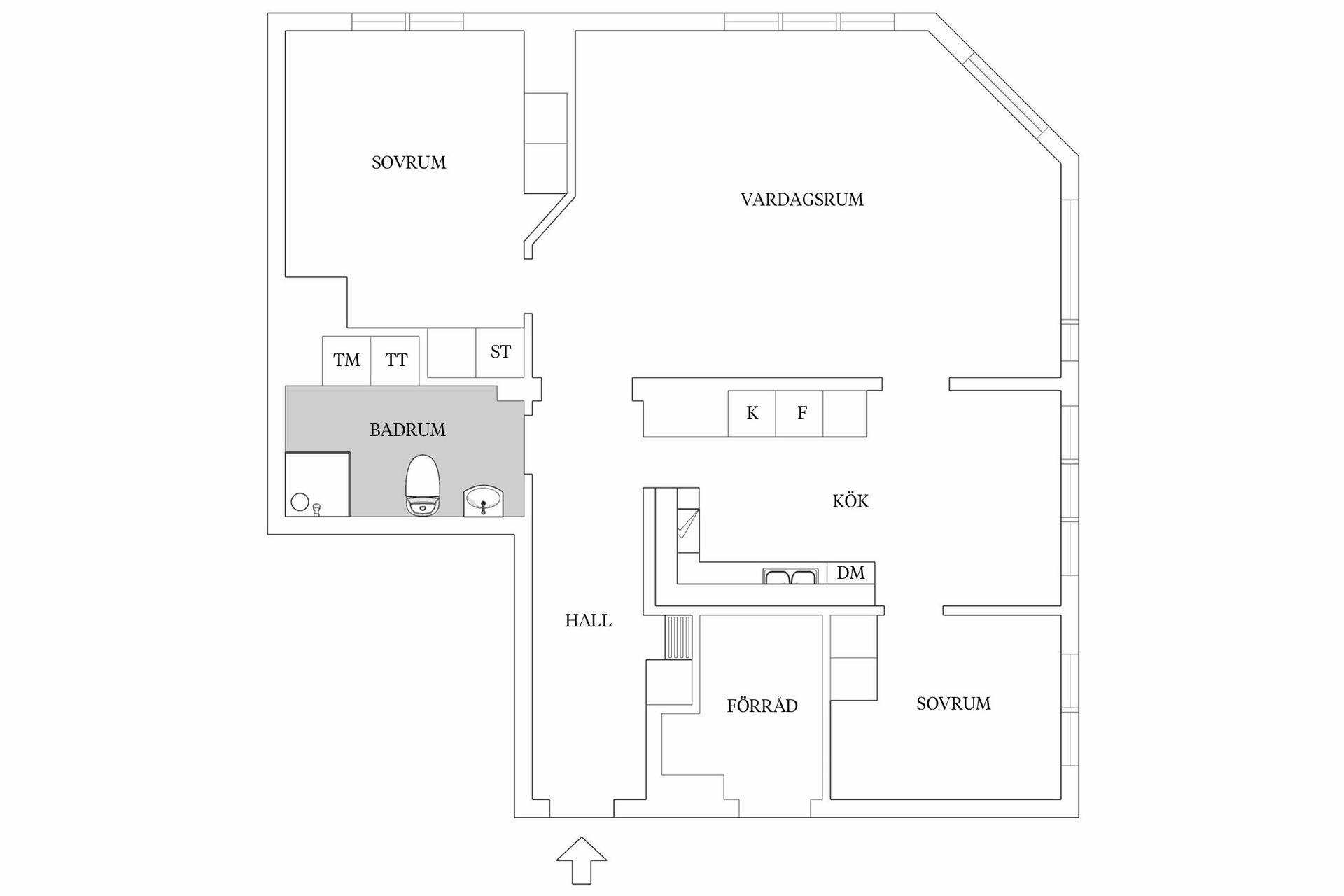 Bostadsrätt, Stora norregatan 105, Landskrona
