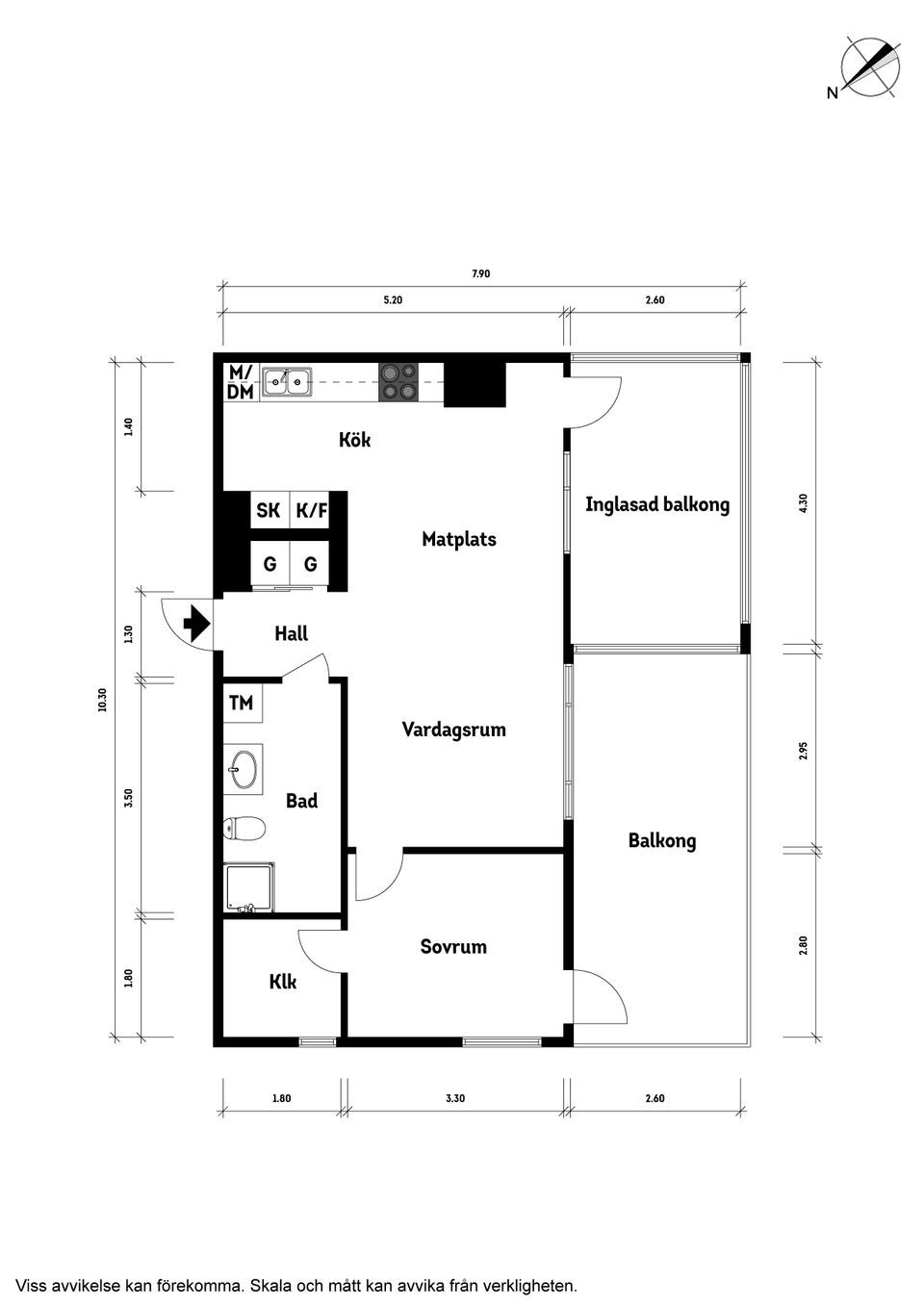 Bostadsrätt, Kvarnbyvallen 7, Kvarnbyvallen, Mölndal