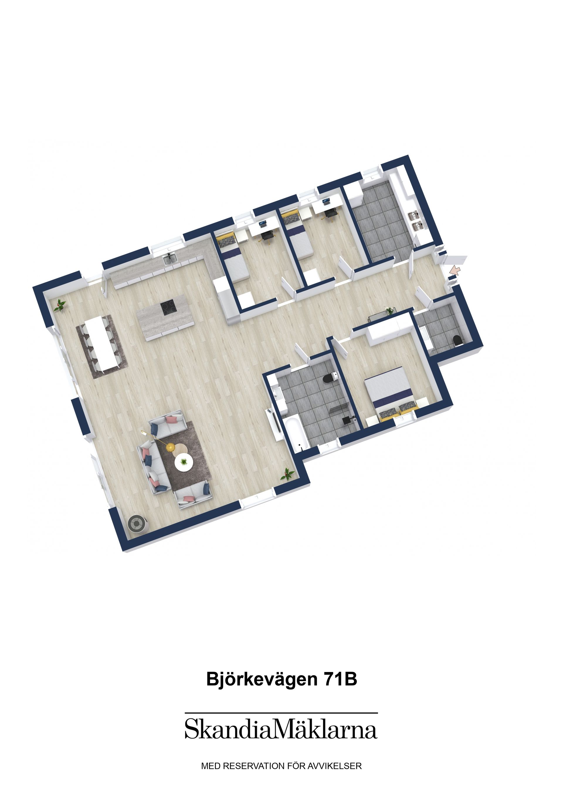 Tomt, Björkevägen 72B, Björke, Gävle