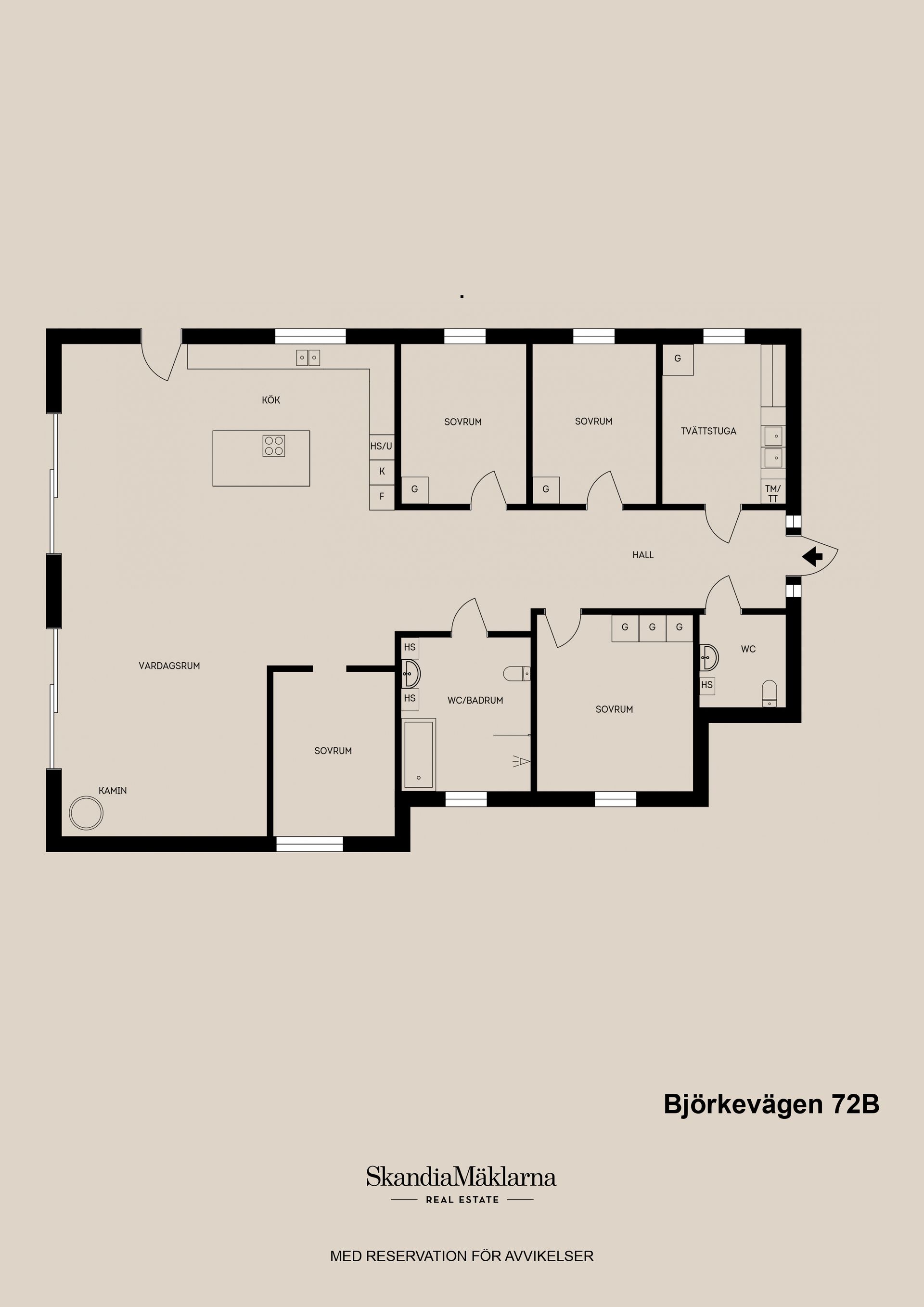 Villa, Björkevägen 72B, Björke, Gävle