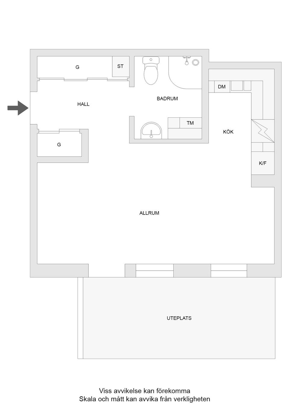 Bostadsrätt, Råsegelgatan 12, Öster Mälarstrand, Västerås