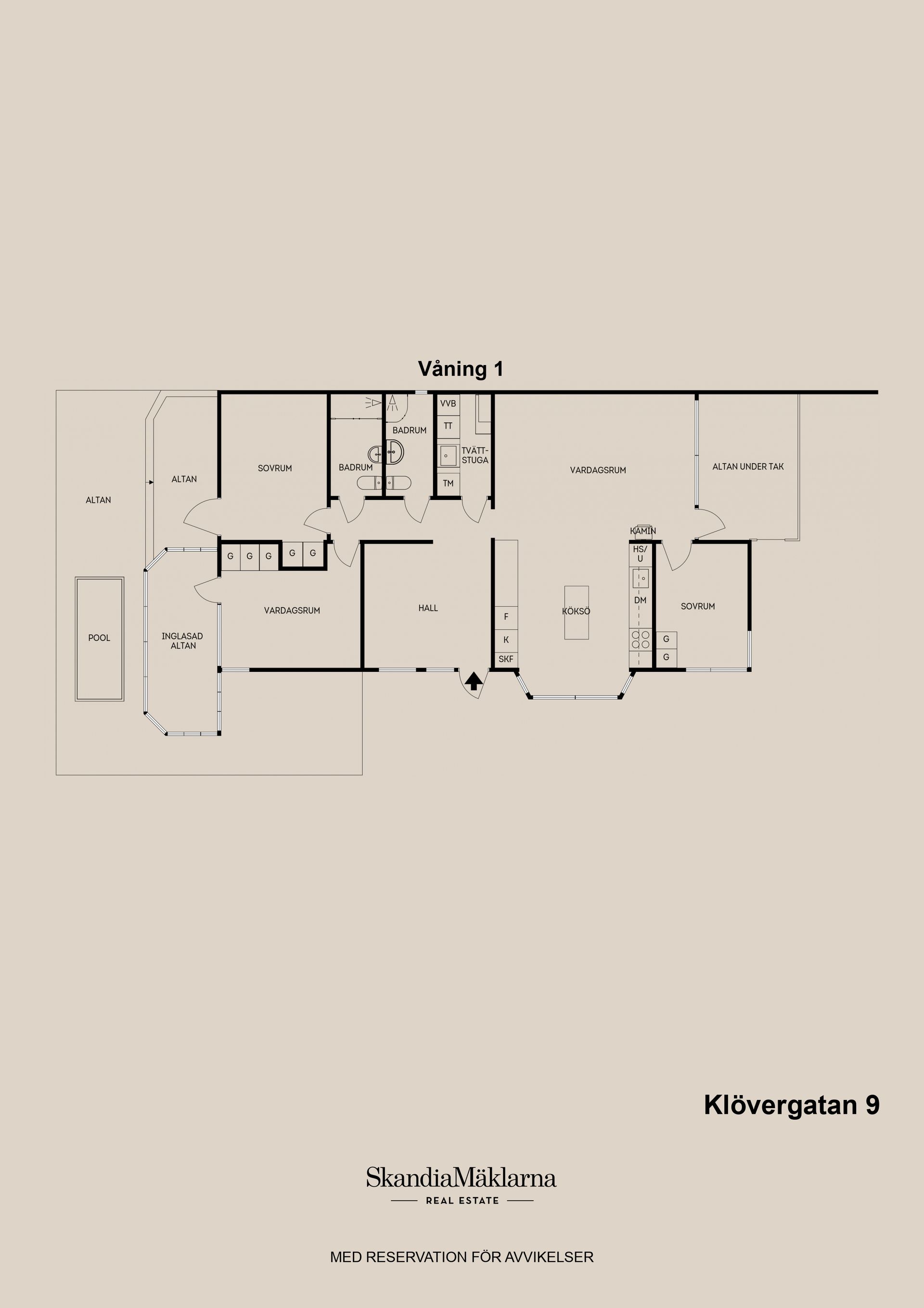Villa, Klövergatan 9, Älvboda, Skutskär, Älvkarleby