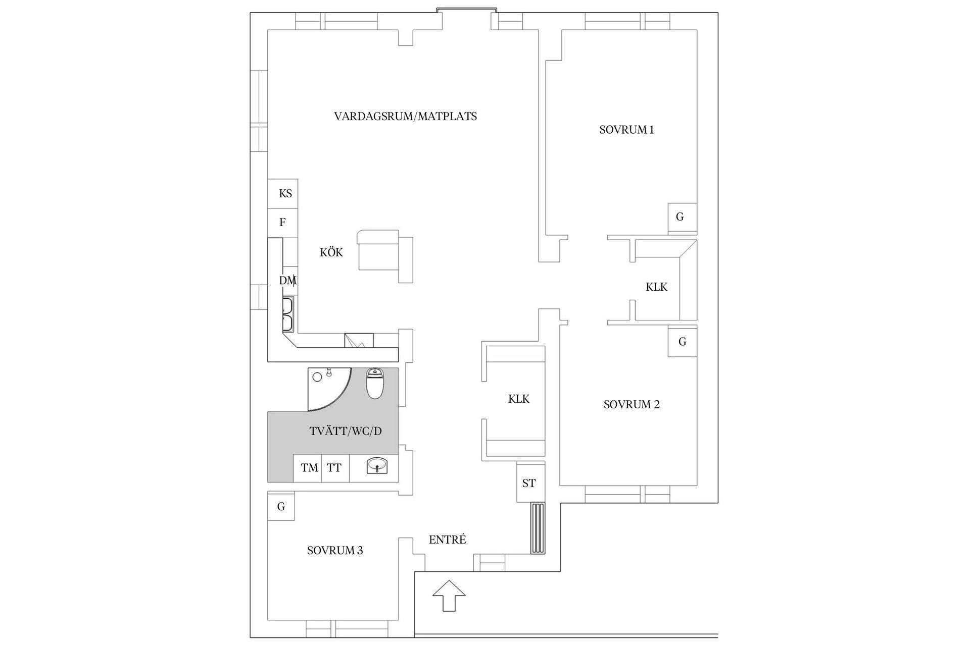 Bostadsrätt, Vikaholmsallén 37N, Vikaholm, Växjö