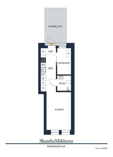 Bostadsrätt, Rudsvägen 16F, Karlstad