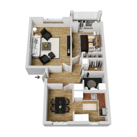 Bostadsrätt, Harabergsgatan 11B, Centralt, Ljungby