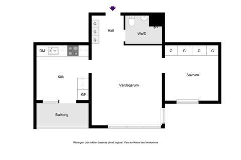 Bostadsrätt, Blomgatan 20, Rudviken, Solna