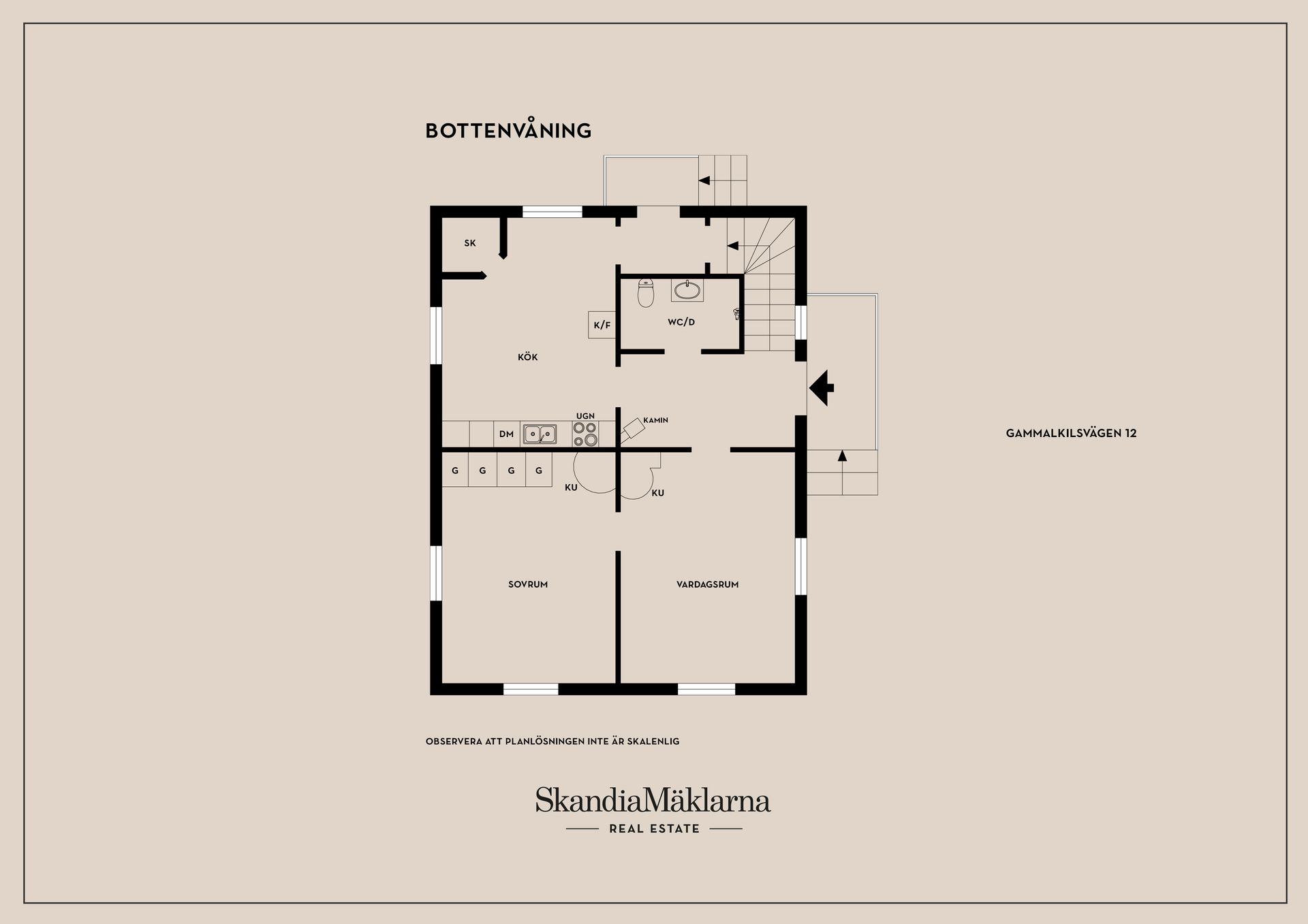 Villa, Gammalkilsvägen 12, Ulrika, Linköping