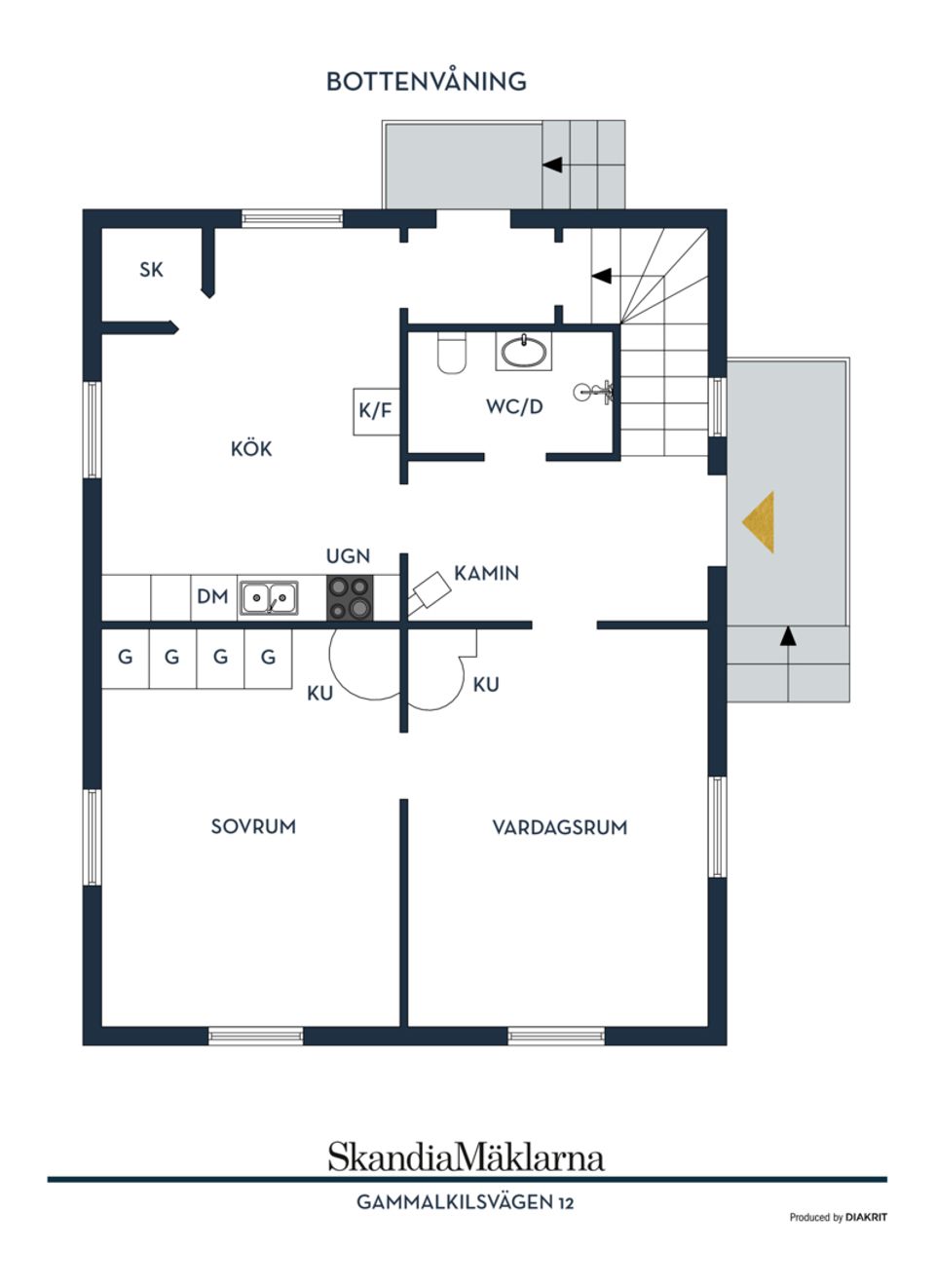 Villa, Gammalkilsvägen 12, Ulrika, Linköping