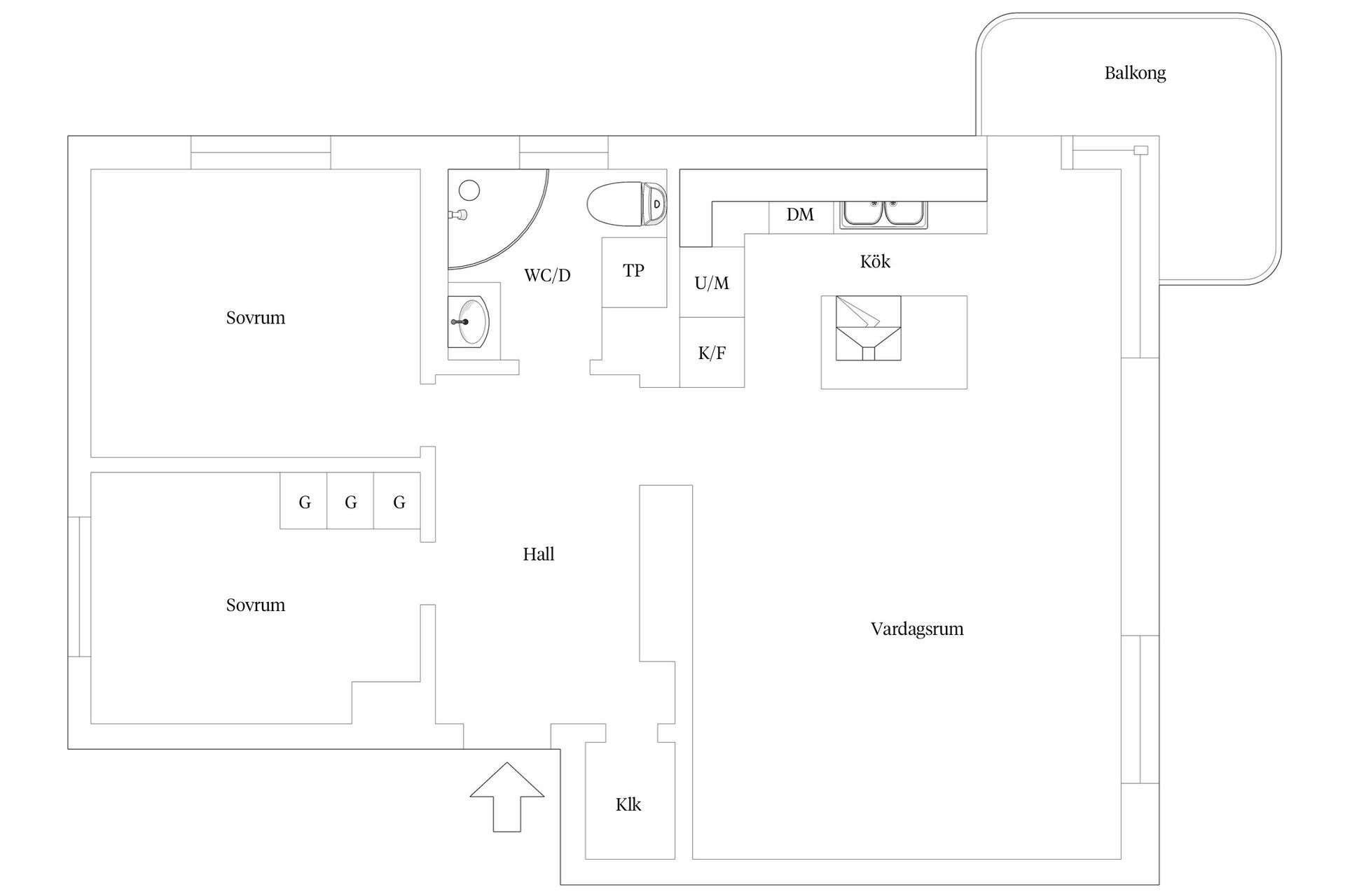 Bostadsrätt, Guldpokalsgatan 8B, Centrala Hisingen, Göteborg