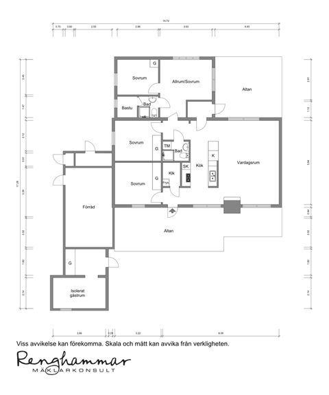 Villa, Särdals Ängaväg 4, Särdal, Halmstad