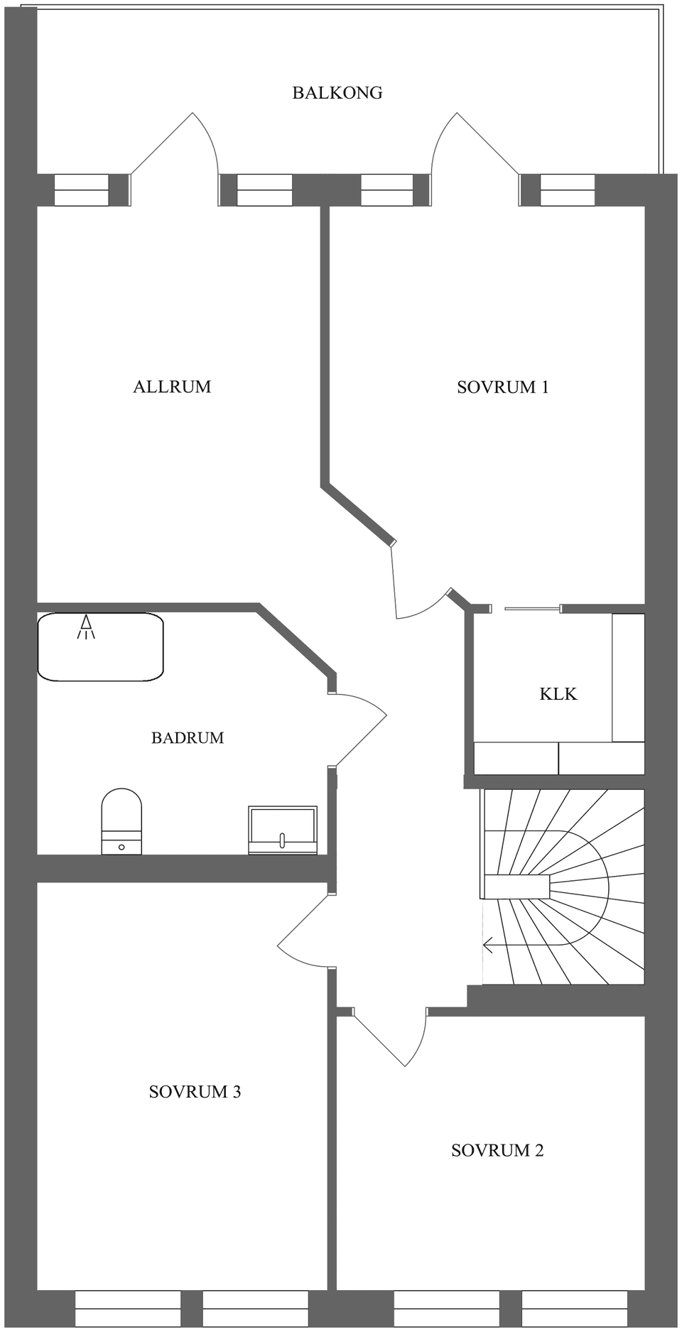 Radhus, Melbysundsvägen 62, Finspång