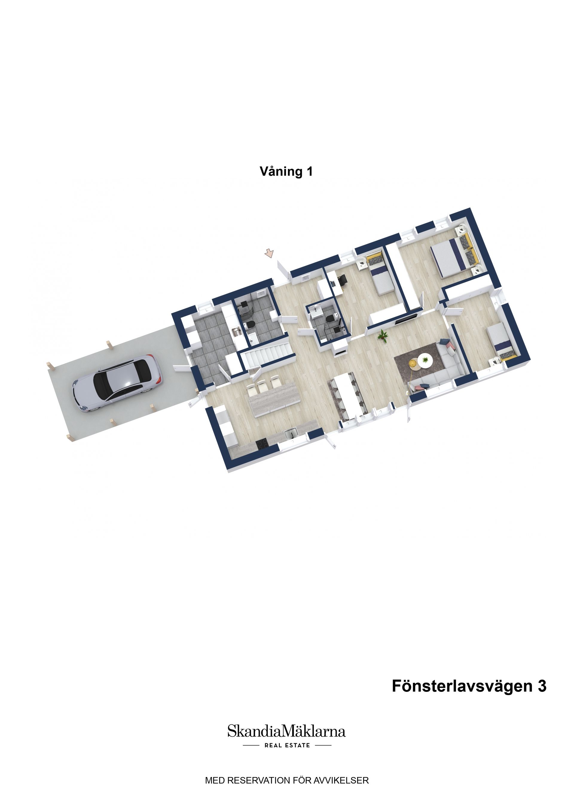 Tomt, Fönsterlavsvägen 3, Järvstagläntan, Gävle