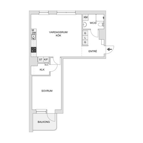 Bostadsrätt, Perstorpsvägen 112B, 4tr, Sköndal, Stockholm