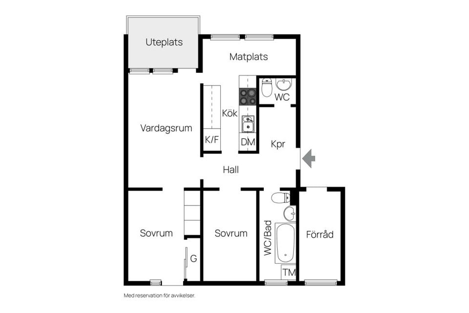 Bostadsrätt, Rönnbärsvägen 1, Tibble, Upplands-Bro