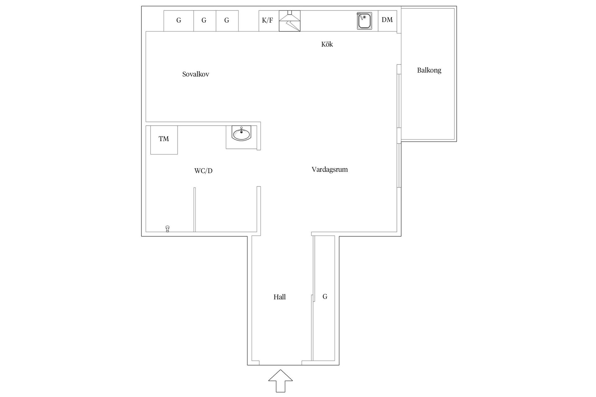 Bostadsrätt, Walter Bengtssons Gata 1, Majorna, Göteborg
