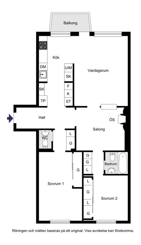 Bostadsrätt, Sommarvägen 3, Vireberg, Råsunda, Solna