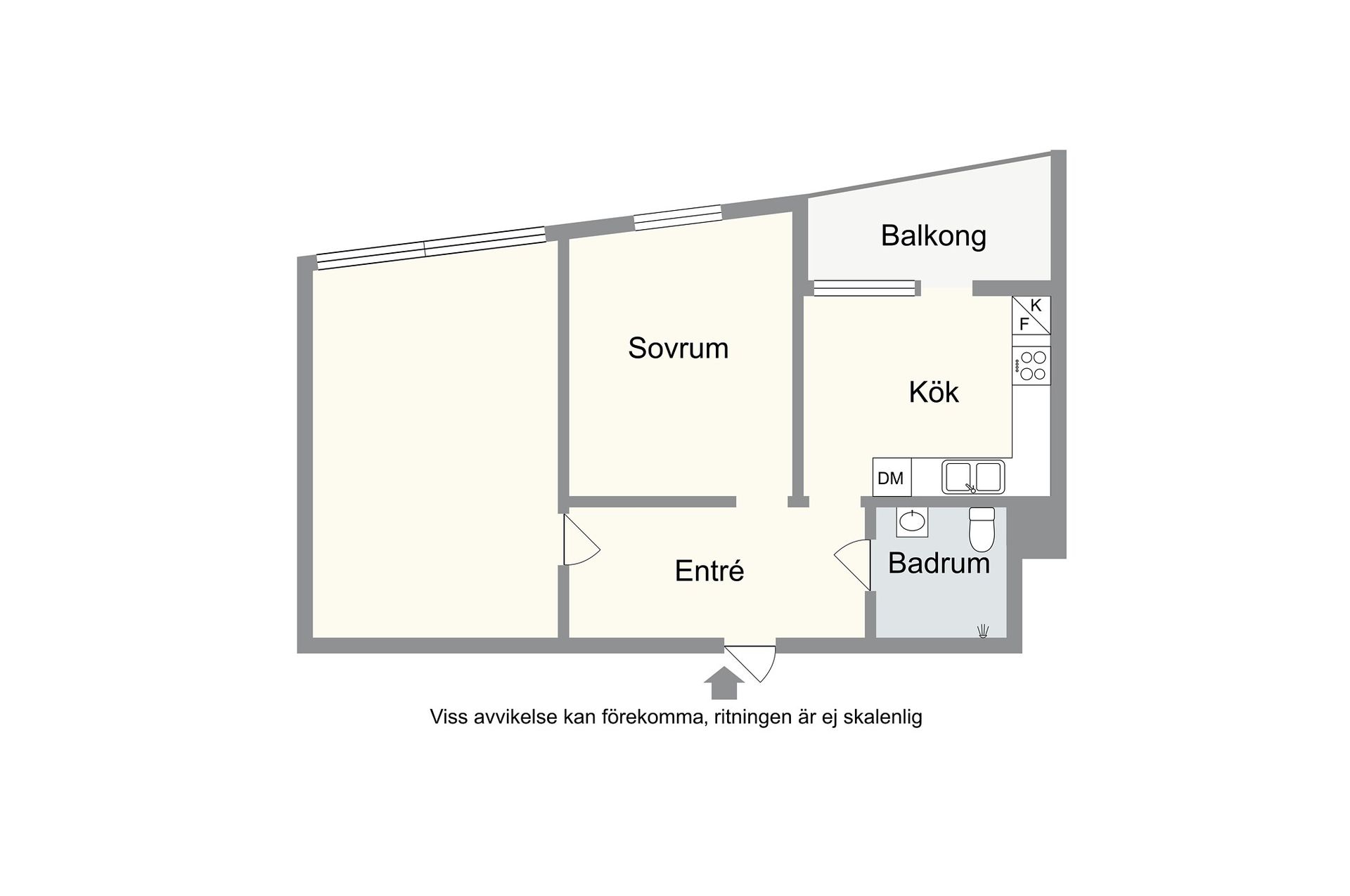 Bostadsrätt, Frontgatan 2, Fredriksdal, Helsingborg