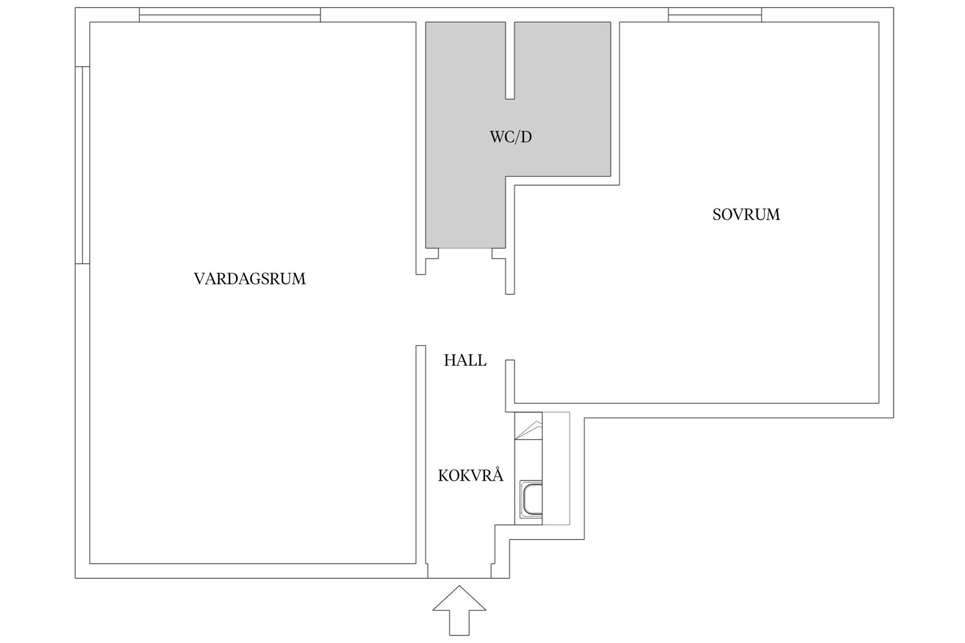 Bostadsrätt, Haqvin spegelgatan 11A, Visby, Gotland