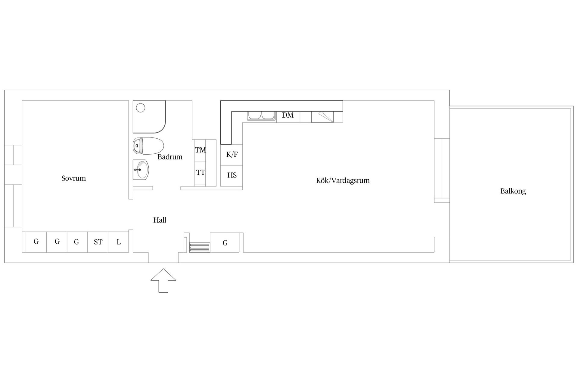 Bostadsrätt, Termikgatan 21B, Ladugårdsängen, Örebro
