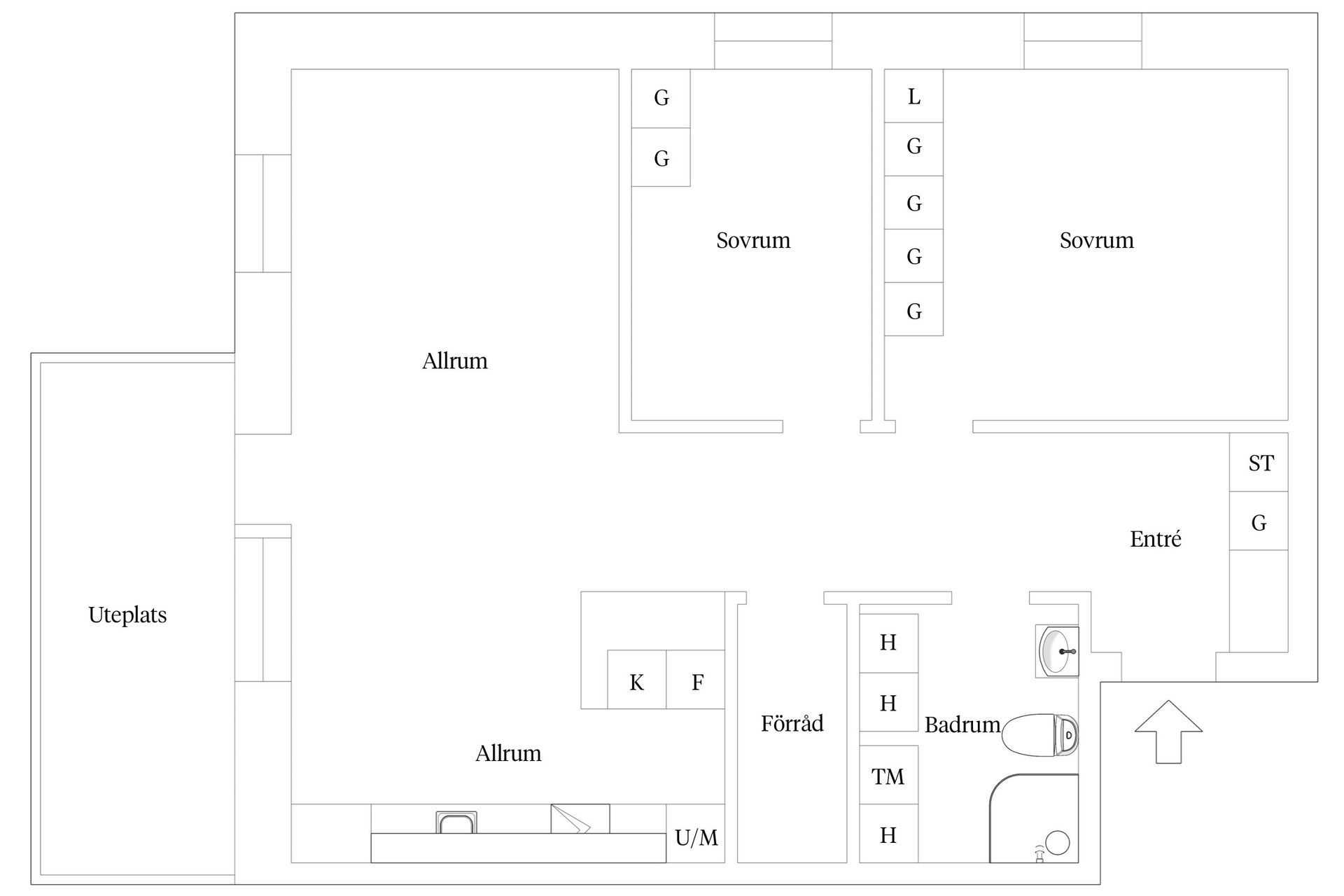 Bostadsrätt, Västra Hedängsvägen 1A, Centralt, Bollebygd