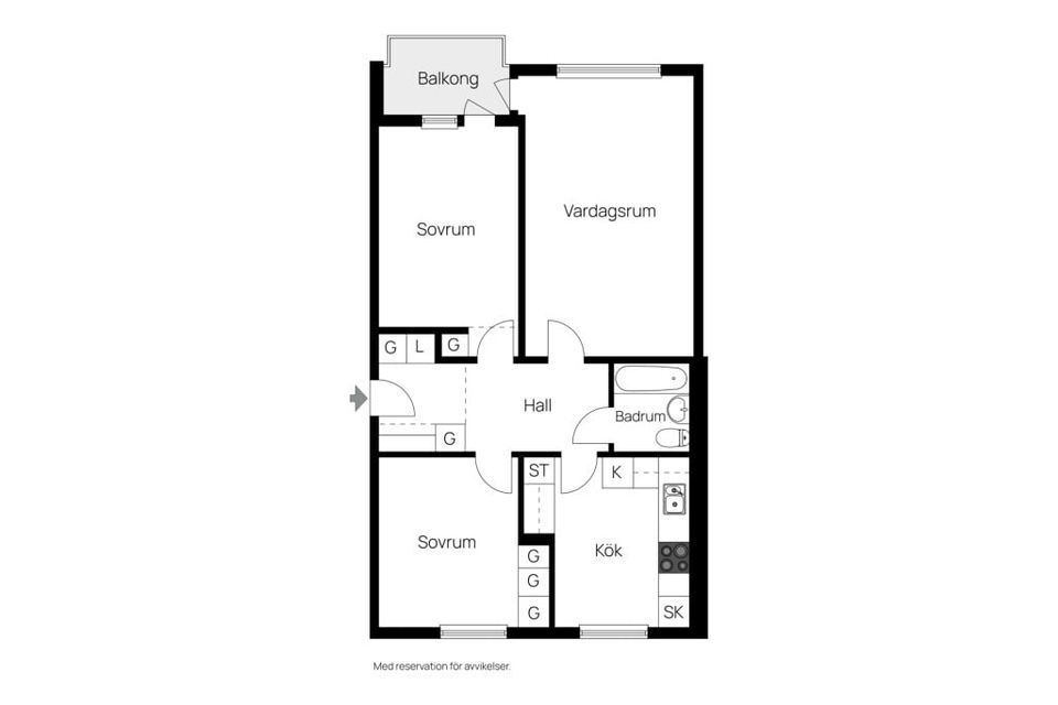 Bostadsrätt, Hjälmarvägen 1, Almby, Örebro