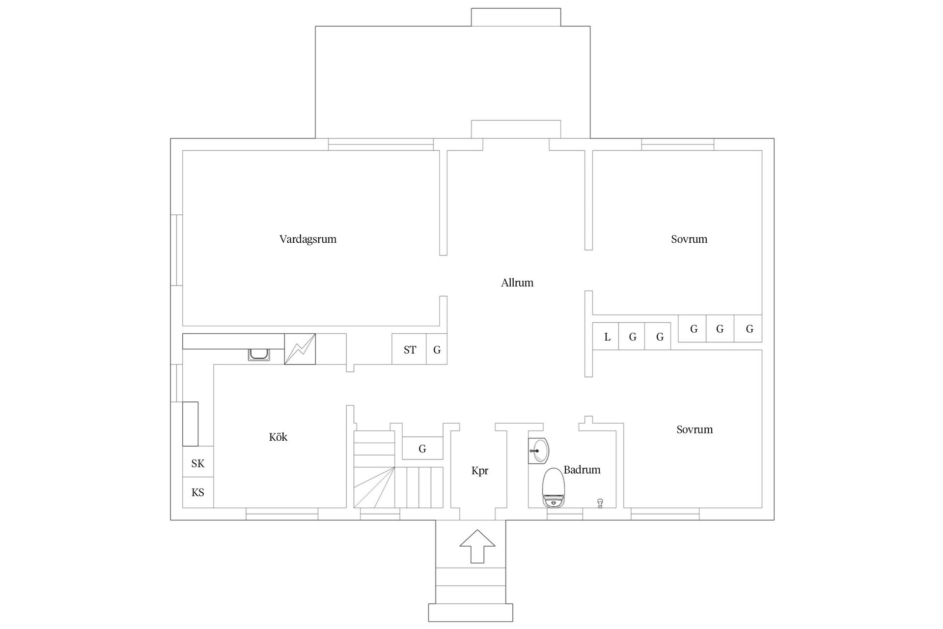 Villa, Skogsvägen 10, Kil