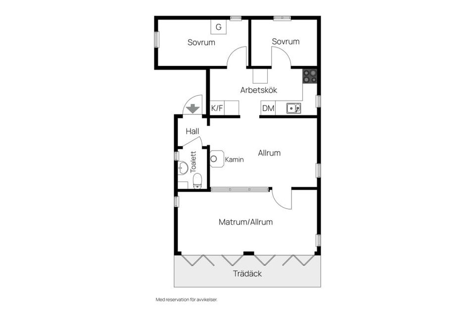 Villa, Skogsvägen 10, Havängs sommarby, Simrishamn