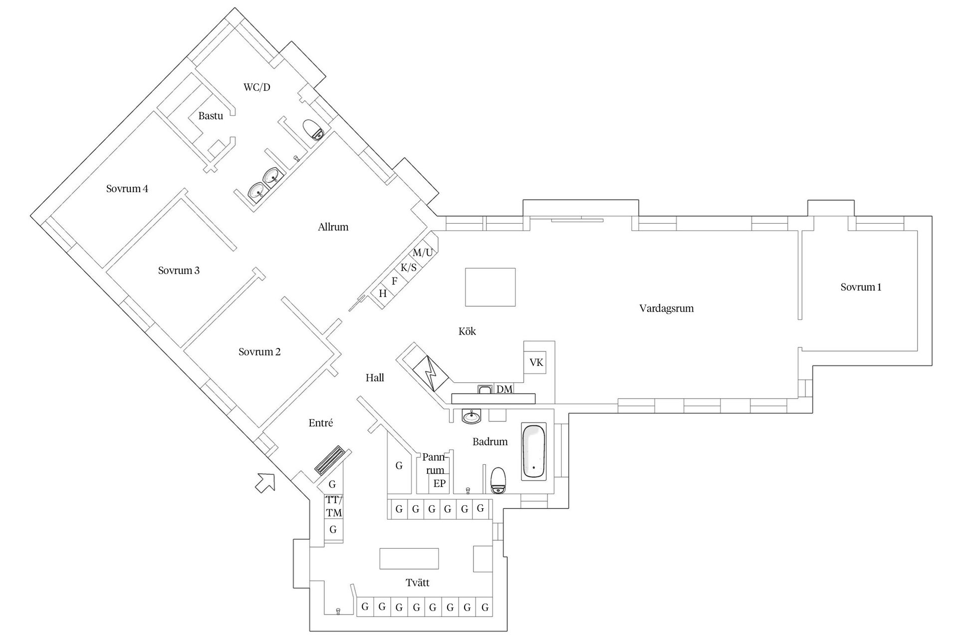 Villa, Brevduvegatan 8, Vellinge