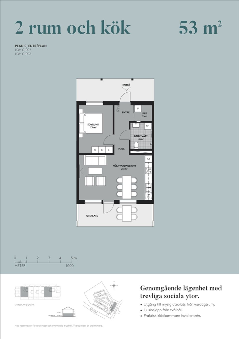 Bostadsrätt, Ringvägen, lgh C1002, Gammelbyn, Östhammar