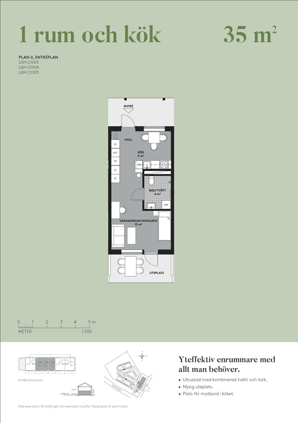 Bostadsrätt, Ringvägen, lgh C1005, Gammelbyn, Östhammar