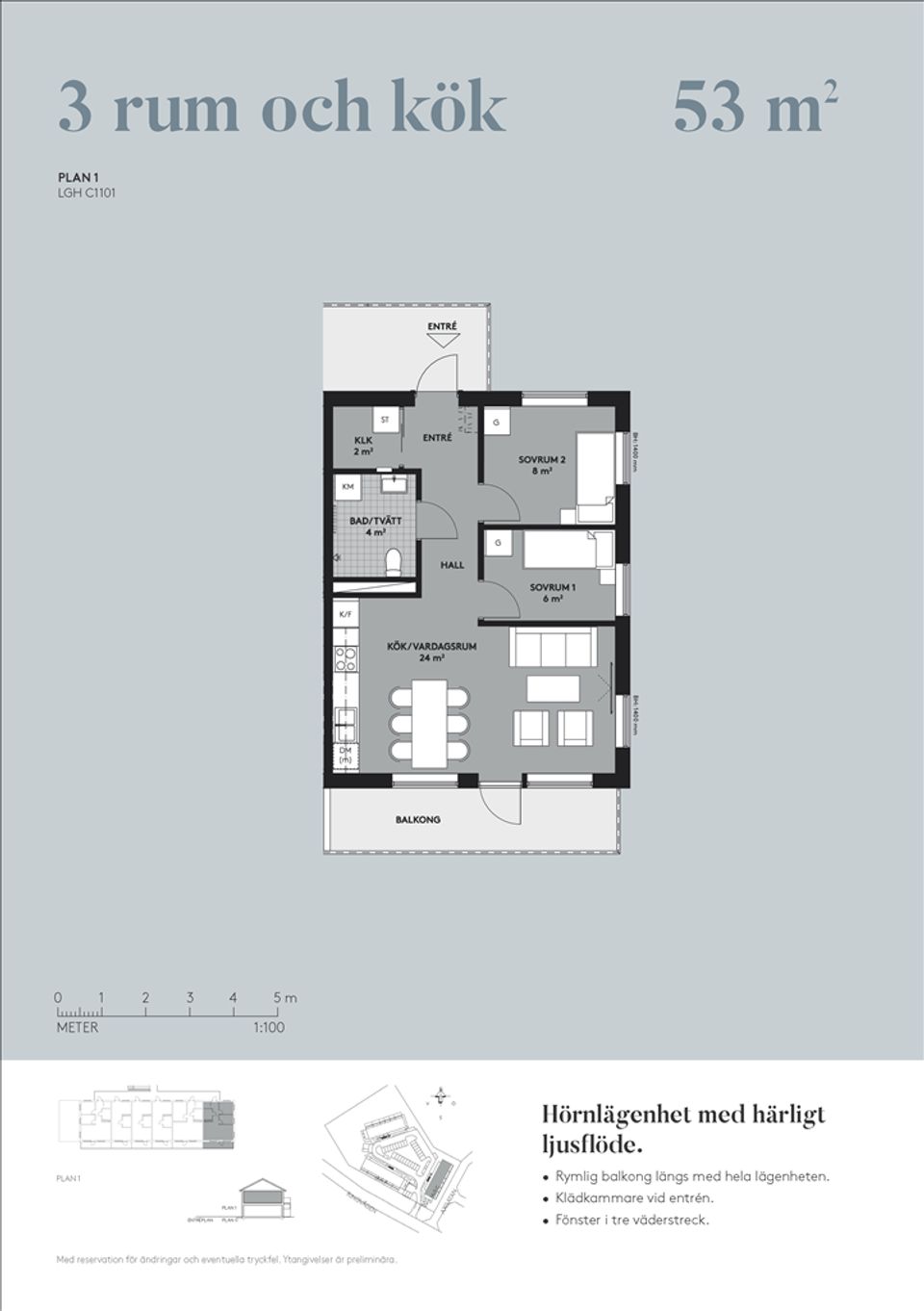 Bostadsrätt, Ringvägen, lgh C1101, Gammelbyn, Östhammar