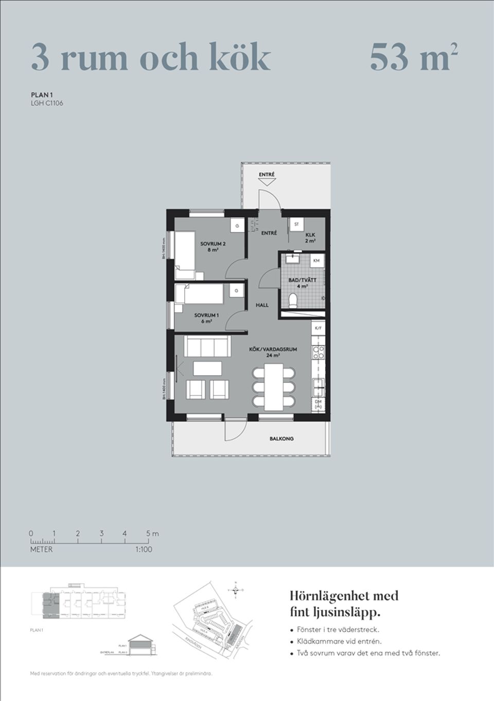 Bostadsrätt, Ringvägen, lgh C1106, Gammelbyn, Östhammar