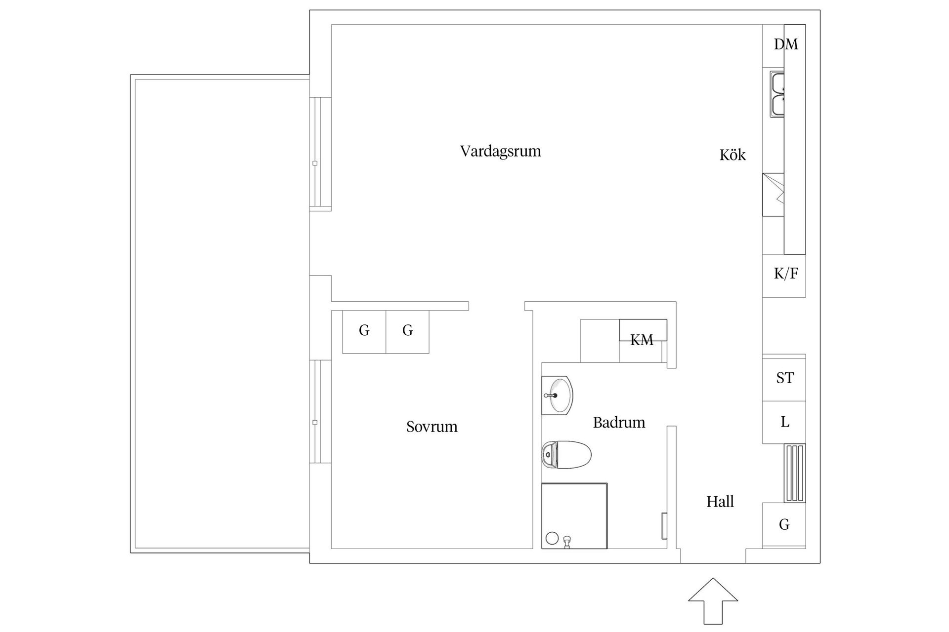 Bostadsrätt, Backadalsstigen 2A, Bergsäter, Borås