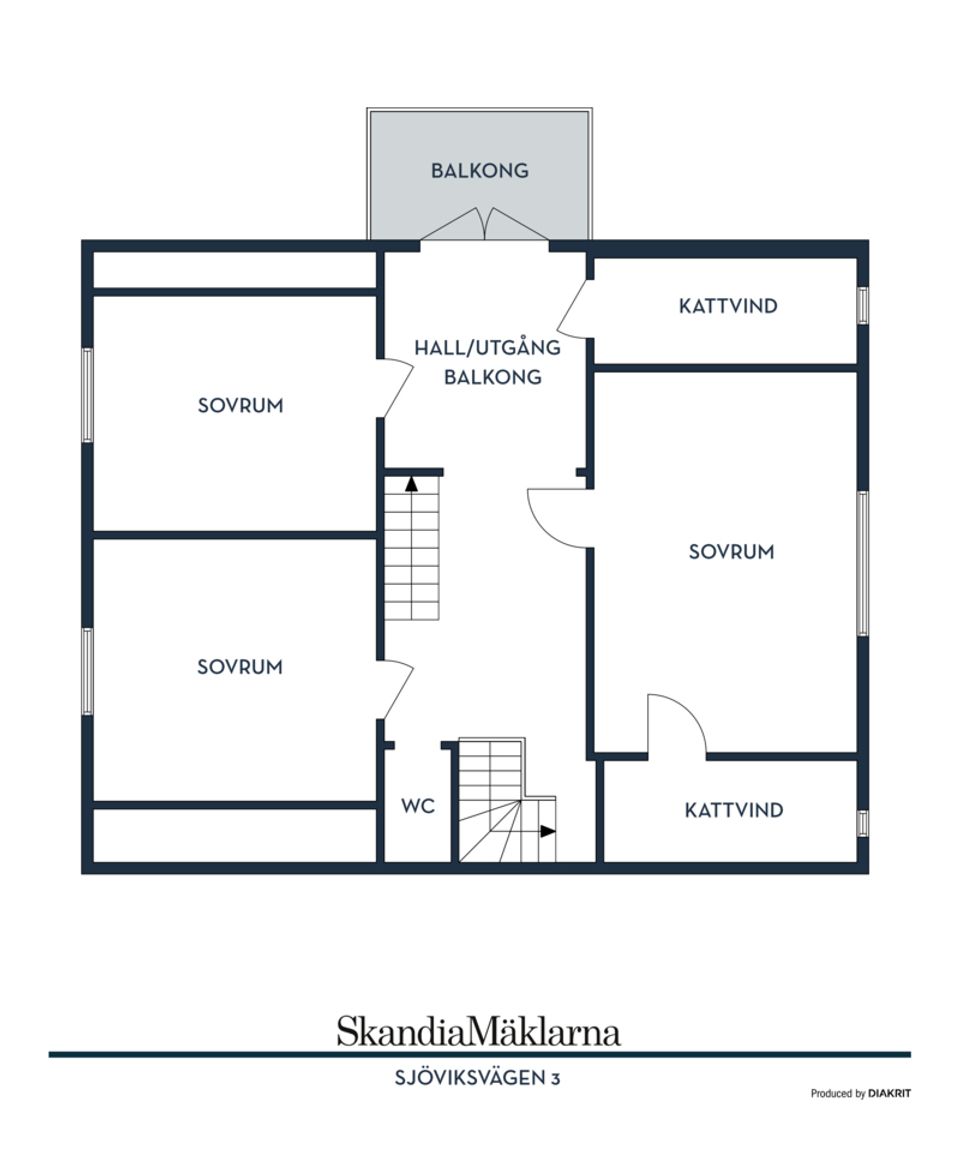 Villa, Sjöviksvägen 3, Borås