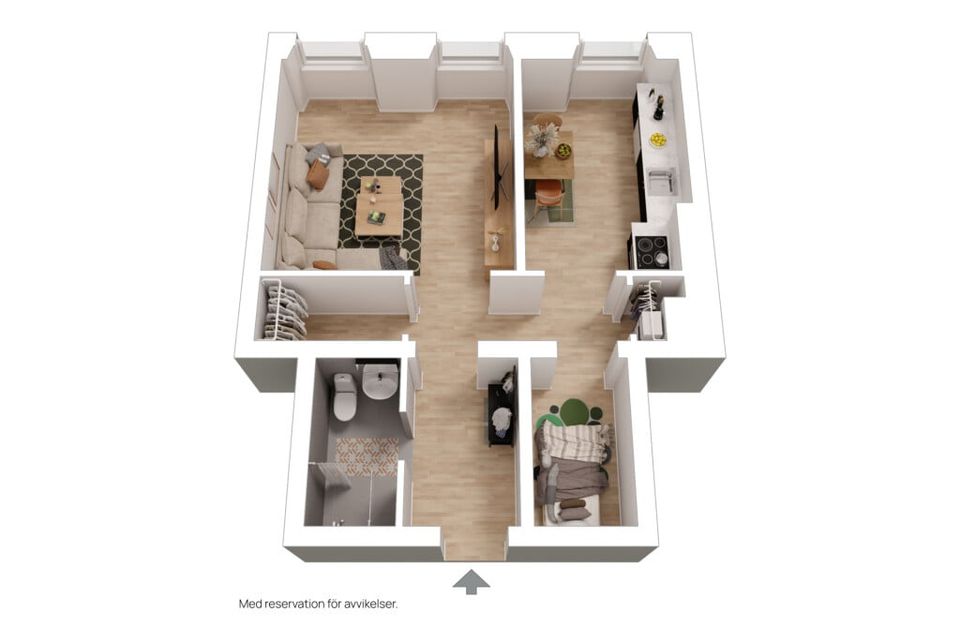 Bostadsrätt, Väderkvarnsgatan 46B, Fålhagen, Uppsala