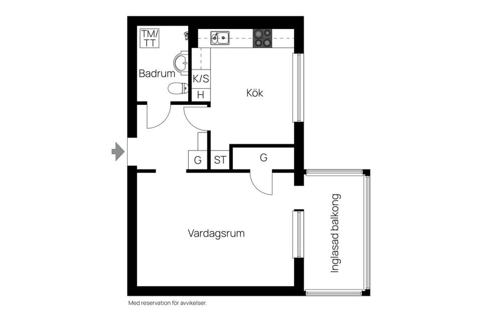 Bostadsrätt, Svedjegatan 25, Dammsvedjan, Borås