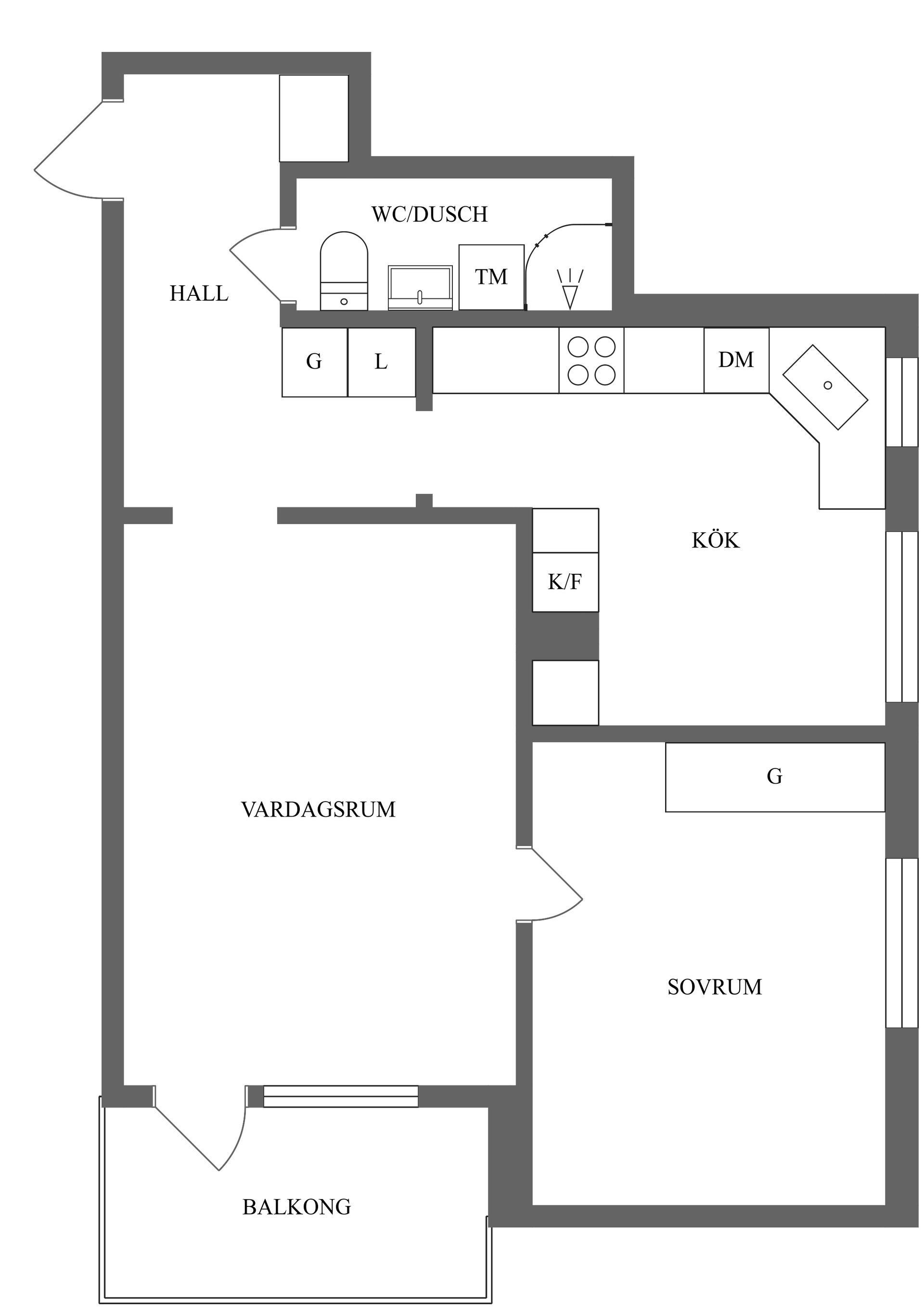 Bostadsrätt, Enebymovägen 11, Haga, Norrköping