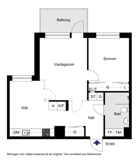Bostadsrätt, Gustav III:s Boulevard 84, Frösunda, Solna